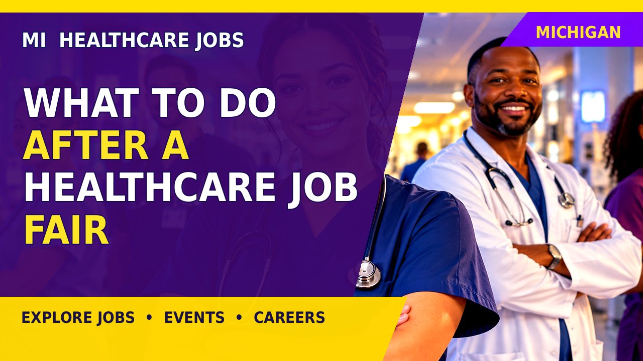 What to Do After a Healthcare Job Fair